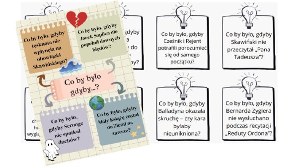 Co by było, gdyby... Myślenie zamiast streszczania. Dyskusja zamiast nudy.
