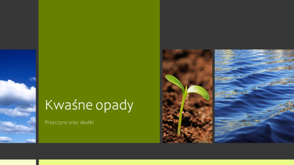 KWAŚNE OPADY
