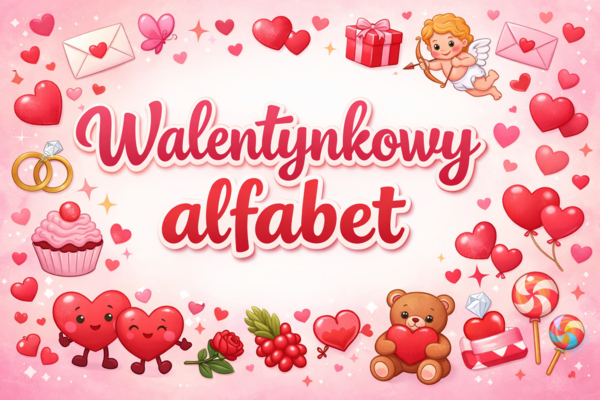 Walentynkowy alfabet