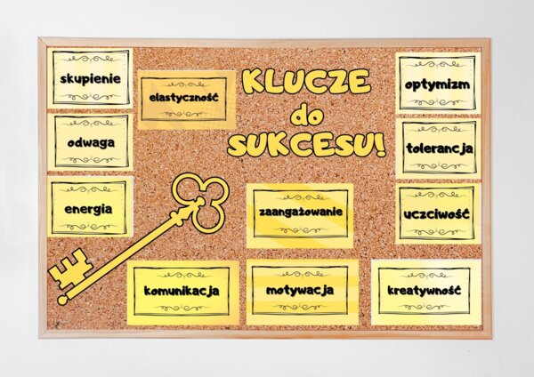 Całoroczna, uniwersalna gazetka "Klucze do sukcesu"