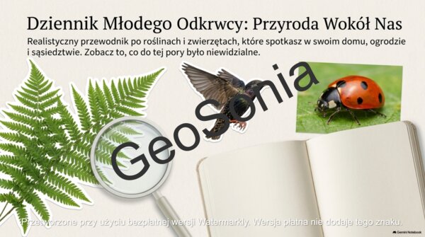 Prezentacja na przyrodę Rośliny i zwierzęta w mojej okolicy klasa 4 nowy podręcznik Odkrywam przyrodę