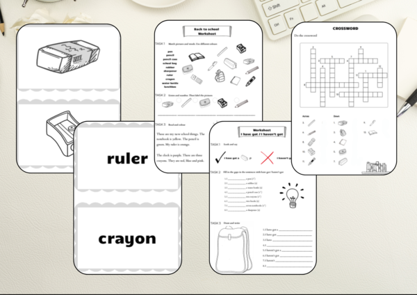 Zestaw dydaktyczny „BACK TO SCHOOL” (klasy 1–3)