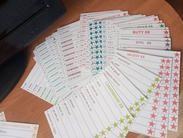 Zestaw E8 do "Kaboom!" Człowiek