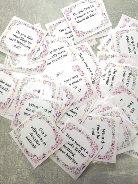 Conversation cards - Karty konwersacyjne A2+/B1, klasy 7,8 szkoła ponadpodstawowa dorośli