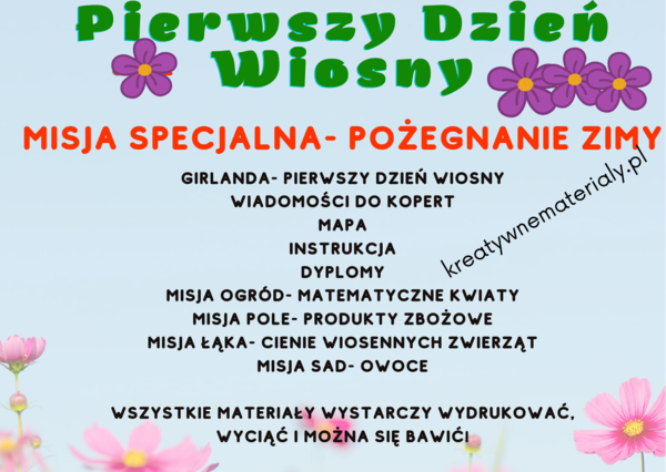 Pierwszy Dzień Wiosny - gra przygodowa