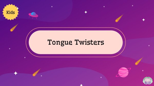 🐸 Tongue Twisters for Kids – Fun with English Sounds! (Poziom: przedszkole i klasy 1–3, 16 stron, 14 łamańców językowych)
