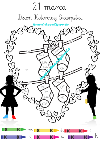 Dzień Kolorowej Skarpetki