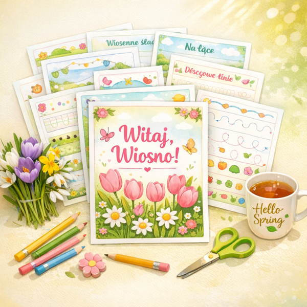 Karty pracy „Wiosna tuż-tuż”