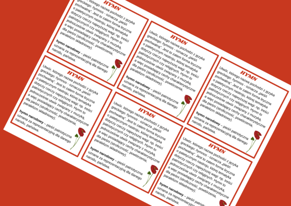 HYMN – cechy – wklejka - liryka