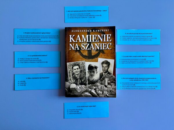 Quiz kołowy - Kamienie na szaniec - zamiast kartkówki