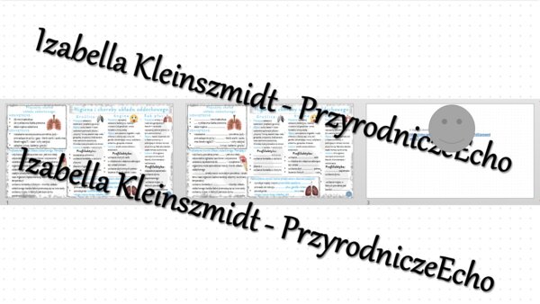 Minizestaw na temat „Higiena i choroby układu oddechowego” – sketchnotka + karta pracy w power point + gratisowy link do prezentacji multimedialnej niekomercyjnej wykonanej w genial.ly do indywidualnego pobrania i użycia do celów niekomercyjnych. Biologi