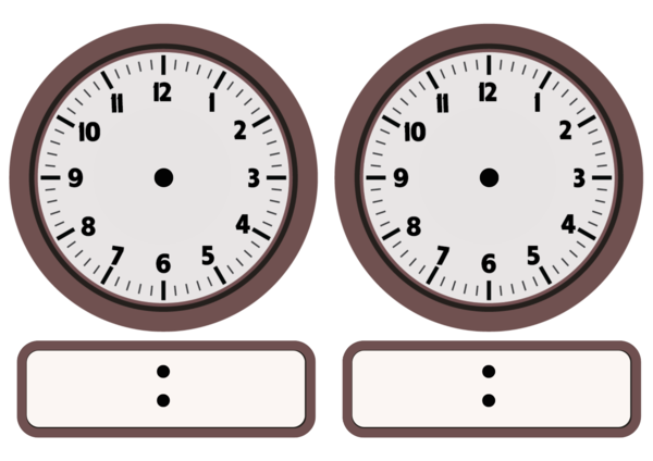 Zegarek - nauka godzin i minut