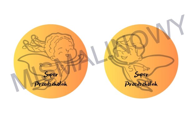 Medale dzień przedszkolaka