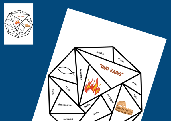 "QUO VADIS" – układanka – puzzle – egzamin – powtórka