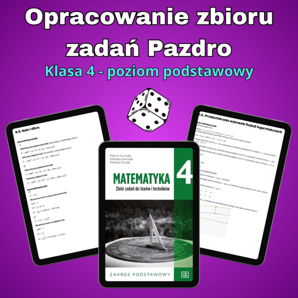 Opracowanie zbioru zadań Pazdro 4P