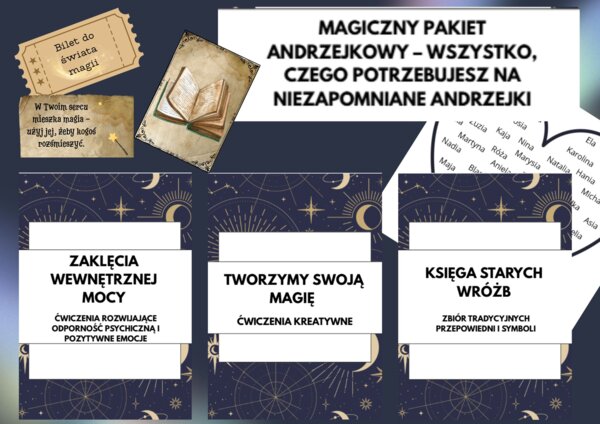 “Magiczne andrzejki w klasie - dzień zabawy, refleksji i relaksu”