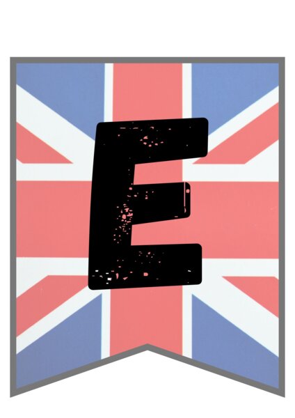 Dzień Języka Angielskiego English Language Day girlanda