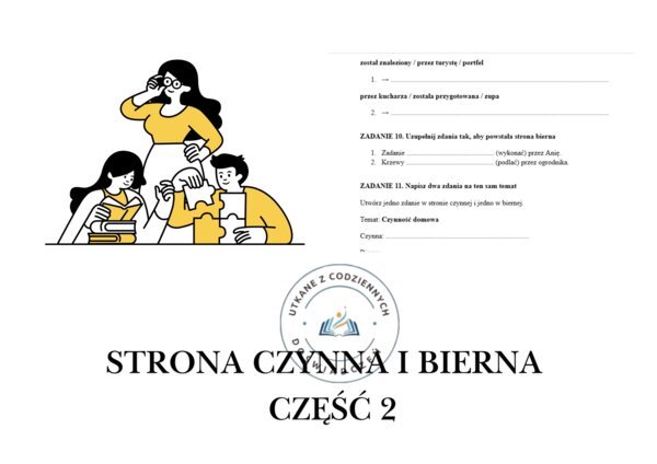 STRONA CZYNNA I BIERNA — ZESTAW NR 2