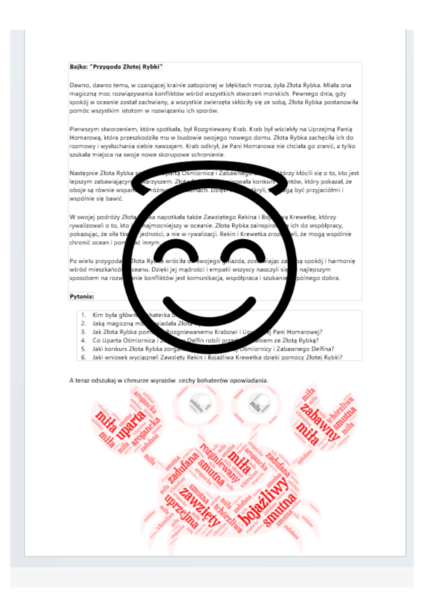 Karta pracy na godzinę wychowawczą na temat sposobów rozwiązywania konfliktów - Pomysł na godzinę wychowawczą