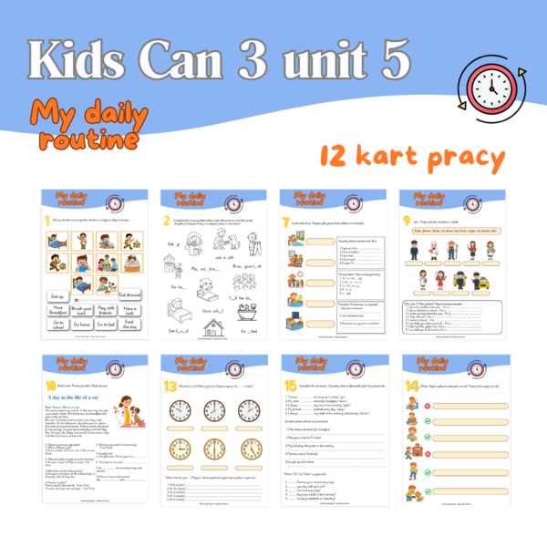 Kids Can 3 unit 5
