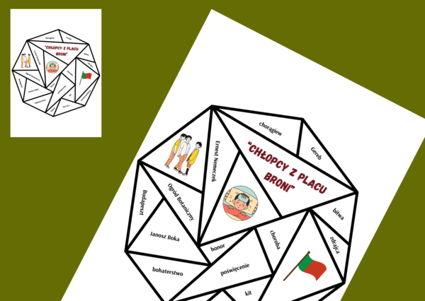 CHŁOPCY Z PLACU BRONI – układanka – puzzle – egzamin – powtórka