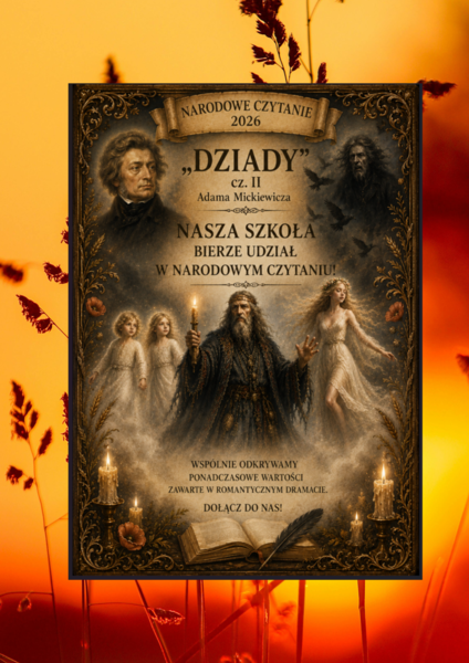 Narodowe Czytanie 2026 - Dziady cz. II