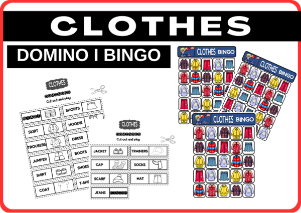 CLOTHES - BINGO I DOMINO