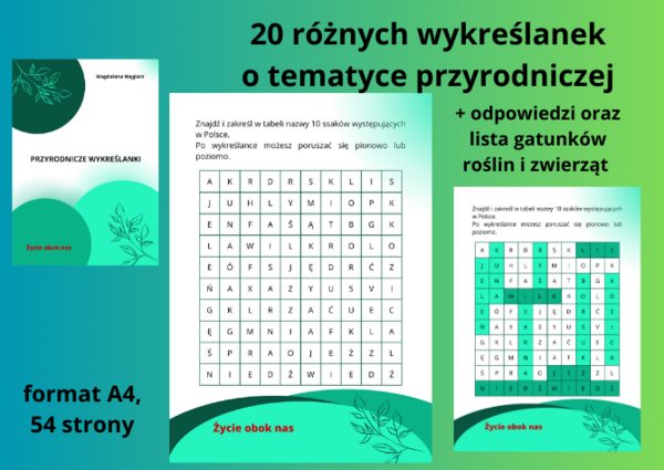 Przyrodnicze wykreślanki