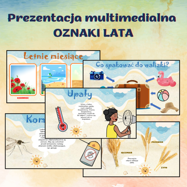 Prezentacja multimedialna OZNAKI LATA
