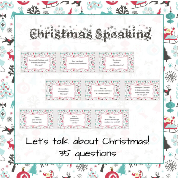 Christmas Speaking dla młodzieży i dorosłych