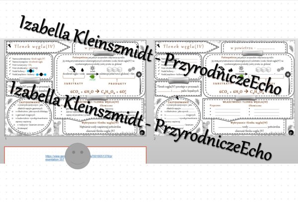 Minizestaw na temat „Tlenek węgla(IV)” – sketchnotka + karta pracy w power point + gratisowy link do prezentacji multimedialnej niekomercyjnej wykonanej w genial.ly do indywidualnego pobrania i użycia do celów niekomercyjnych. Chemia 7, „Gazy i tlenki”