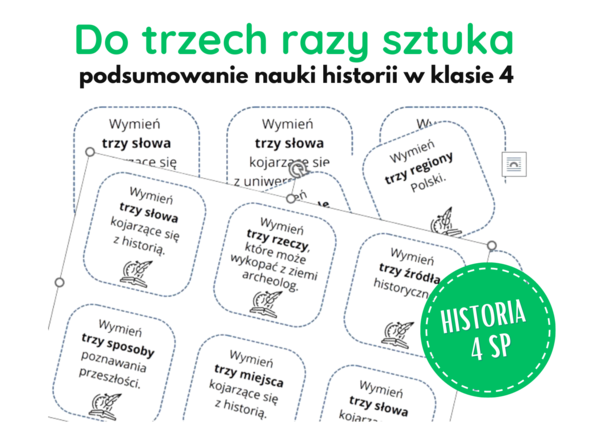 Do trzech razy sztuka - podsumowanie roku w klasie 4