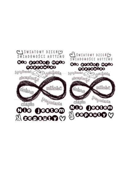 Światowy Dzień Autyzmu. Plakat XXL 9 części