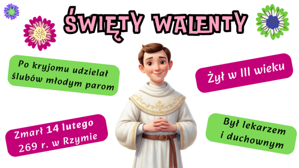 Gazetka szkolna. ozdoba, dekoracja- ŚWIĘTY WALENTY/WALENTYNKI, możliwość własnej aranżacji