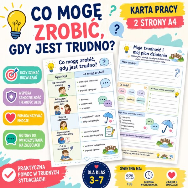 Co mogę zrobić gdy jest trudno?