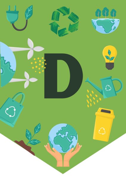 Girlanda na Dzień Ziemi 22 kwietnia