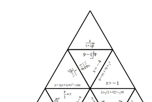 Trimino - zastosowanie wzorów skróconego mnożenia