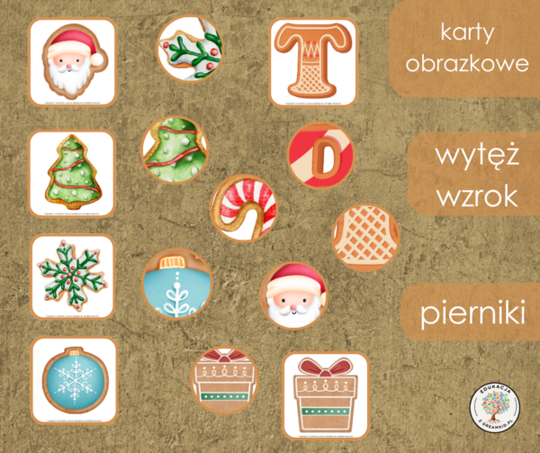 Gra - wytęż wzrok - pierniki