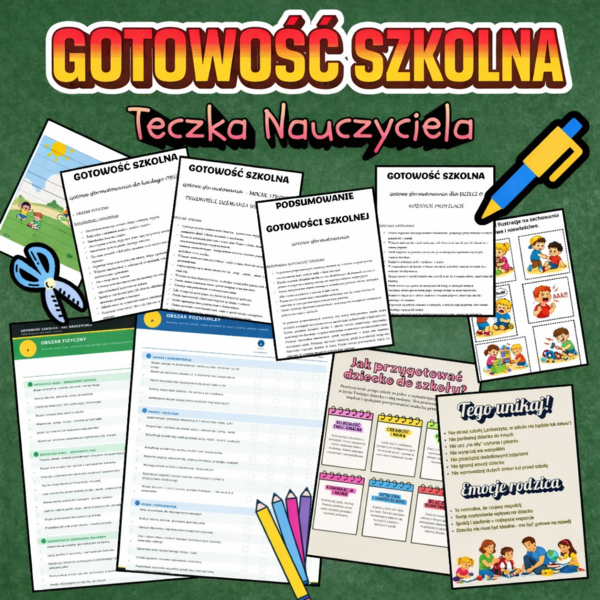 GOTOWOŚĆ SZKOLNA - Teczka Nauczyciela