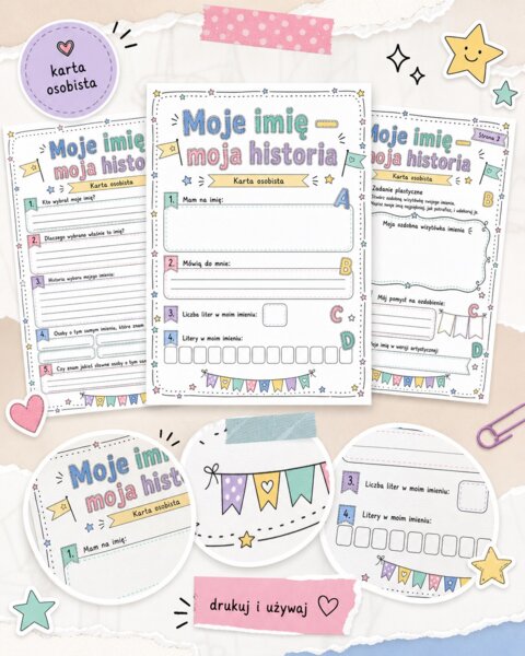 Moje imię - moja historia