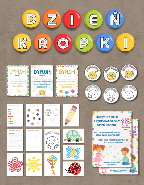 DZIEŃ KROPKI - ZESTAW