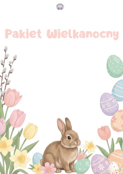Wielkanocna Mega Dekoracja – Kompletny Zestaw do Sali + Ciekawostki (46 stron)