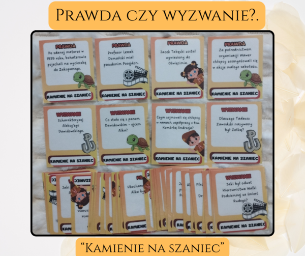 Prawda czy wyzwanie - Kamienie na szaniec
