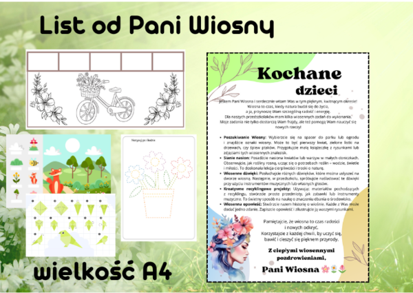 List od Pani Wiosny