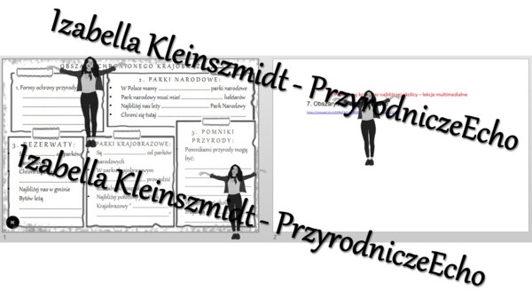 Karta pracy i pomysł/inspiracja na lekcję „ Obszary chronionego krajobrazu” - karta pracy wykonana w power point + gratisowy pomysł na lekcję - link do lekcji multimedialnej niekomercyjnej wykonanej w genial.ly do indywidualnego pobrania i użycia do celó