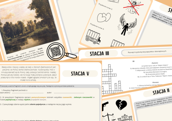 Stacje zadaniowe - powtórka do E8