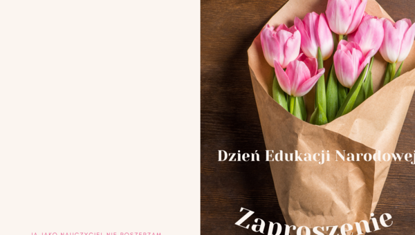 Dzień Nauczyciela - zaproszenia, DEN