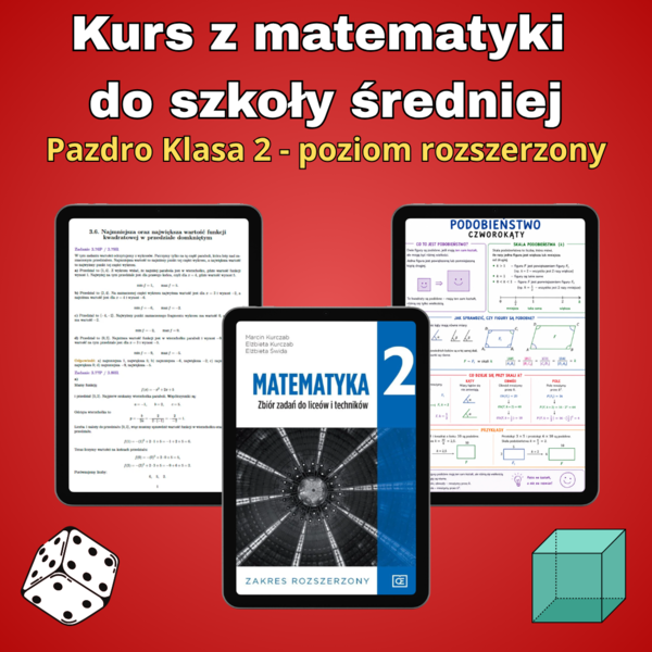 Kurs online z matematyki - Pazdro 2R
