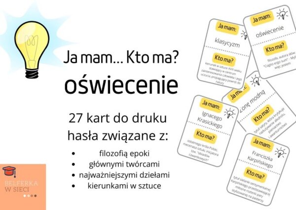 Ja mam... Kto ma? Oświecenie