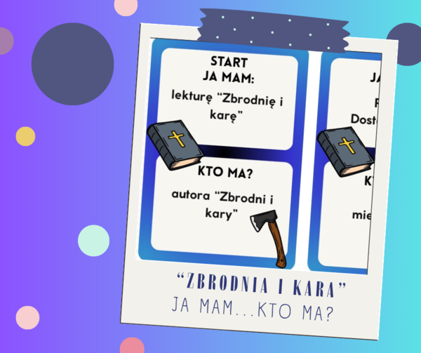 "Zbrodnia i kara" - ja mam...kto ma?